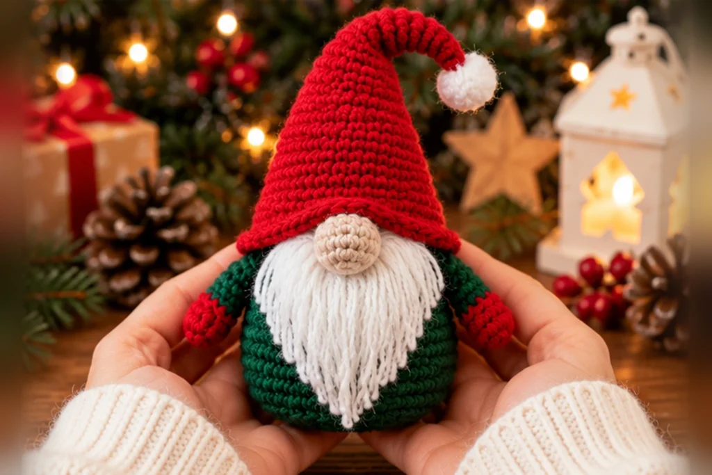 Weihnachtswichtel häkeln